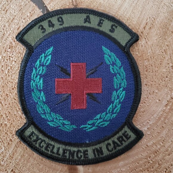 USAF Air Force 349 Aeromedical Evacuation Squadron (AFRC) Patch - Picture 1 of 2